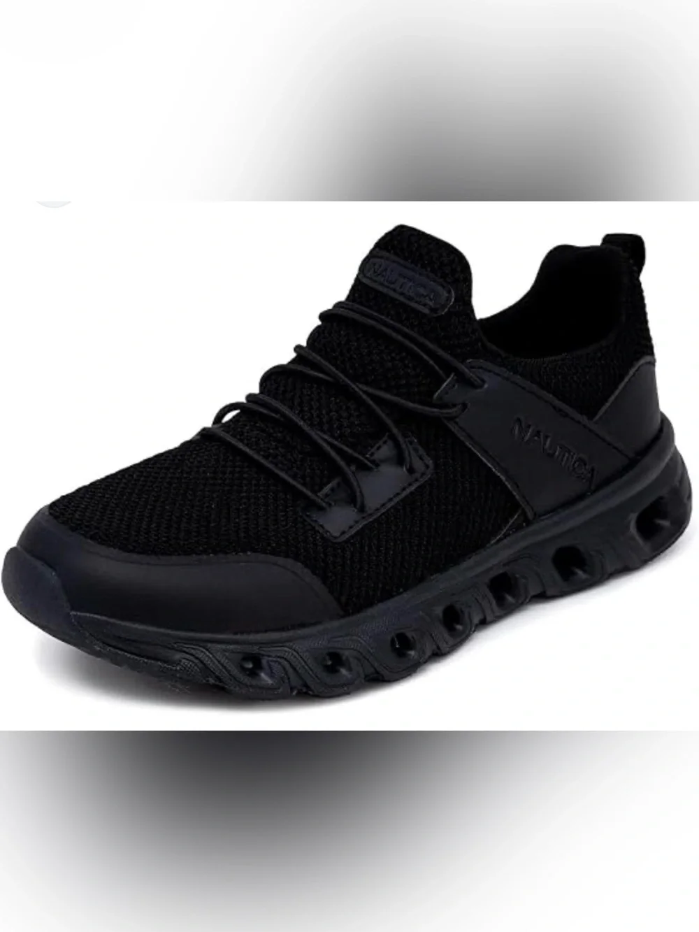 Nautica Meridian 2-Y Kids’ Sneakers – Black – Size 1Y